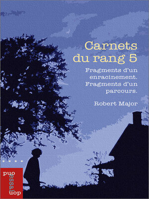 cover image of Carnets du rang 5